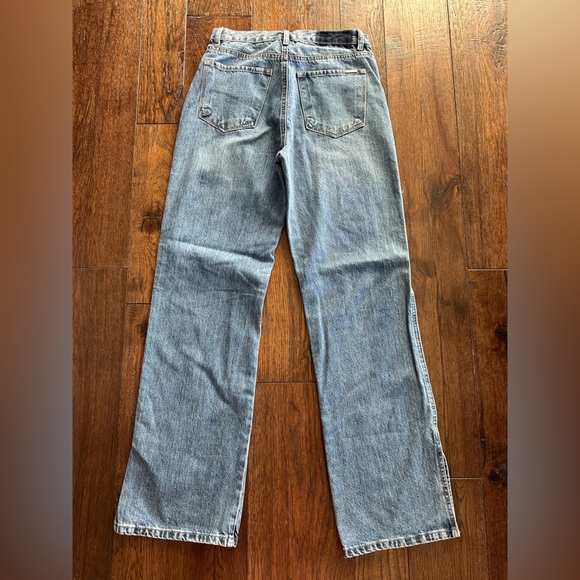 Insane Genes Women’s Denim Pants with Side Slit- size 6 - Picture 7 of 7